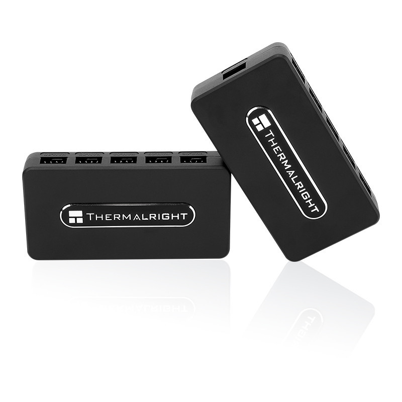Rozdzielacz hub koncentrator PWM wentylatorami 10-portowy FAN HUB/SATA
