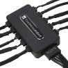 Rozdzielacz hub koncentrator PWM wentylatorami 10-portowy FAN HUB/SATA