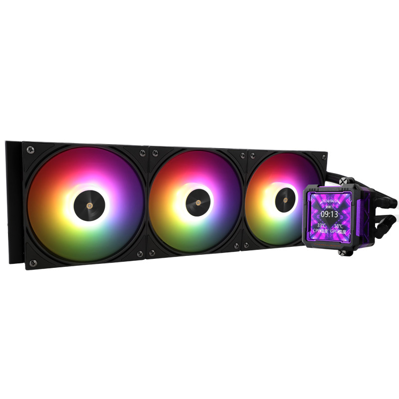 Chłodzenie wodne procesora Thermalright Frozen Warframe Pro 360 Black Argb