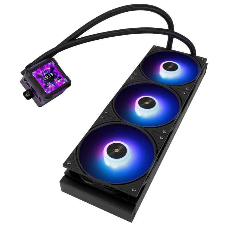 Chłodzenie wodne procesora Thermalright Frozen Warframe Pro 360 Black Argb
