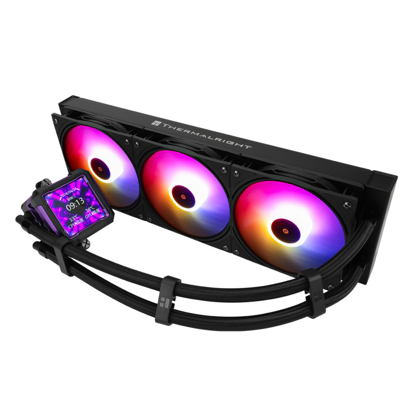 Chłodzenie wodne procesora Thermalright Frozen Warframe Pro 360 Black Argb