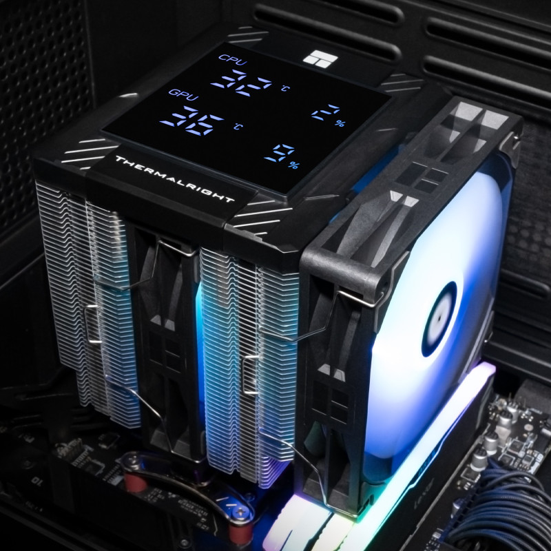 Chłodzenie procesora Thermalright Peerless Assassin 120 Digital Black ARGB