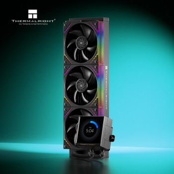 Chłodzenie wodne AIO Termalright Peerless Vision 360 Argb Black Intel AMD