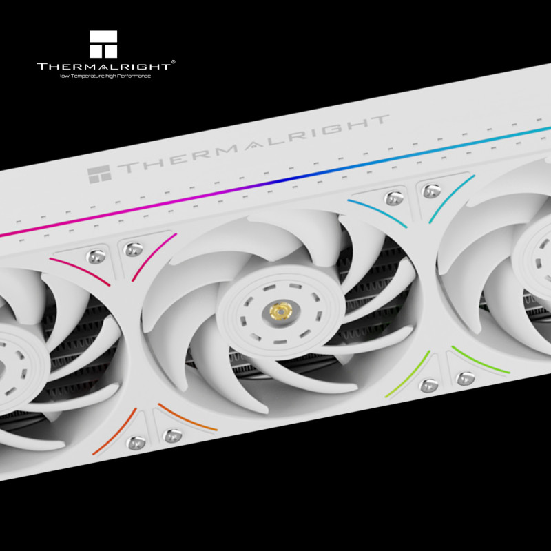 Chłodzenie wodne Termalright Peerless Vision 360 UB Argb White Intel AMD