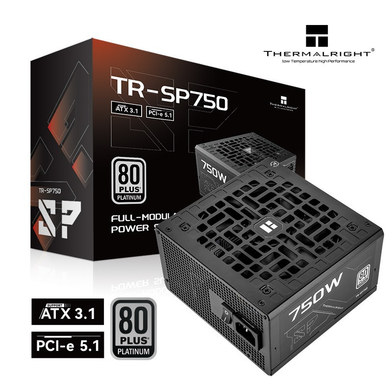 Zasilacz modularny ATX 80 Plus Platinum 750W Thermalright TR-SP750