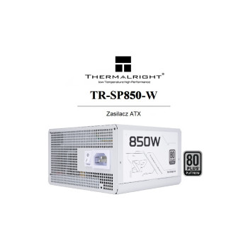 Zasilacz modularny ATX 80 Plus Platinum Biały 850W Thermalright TR-SP850-W