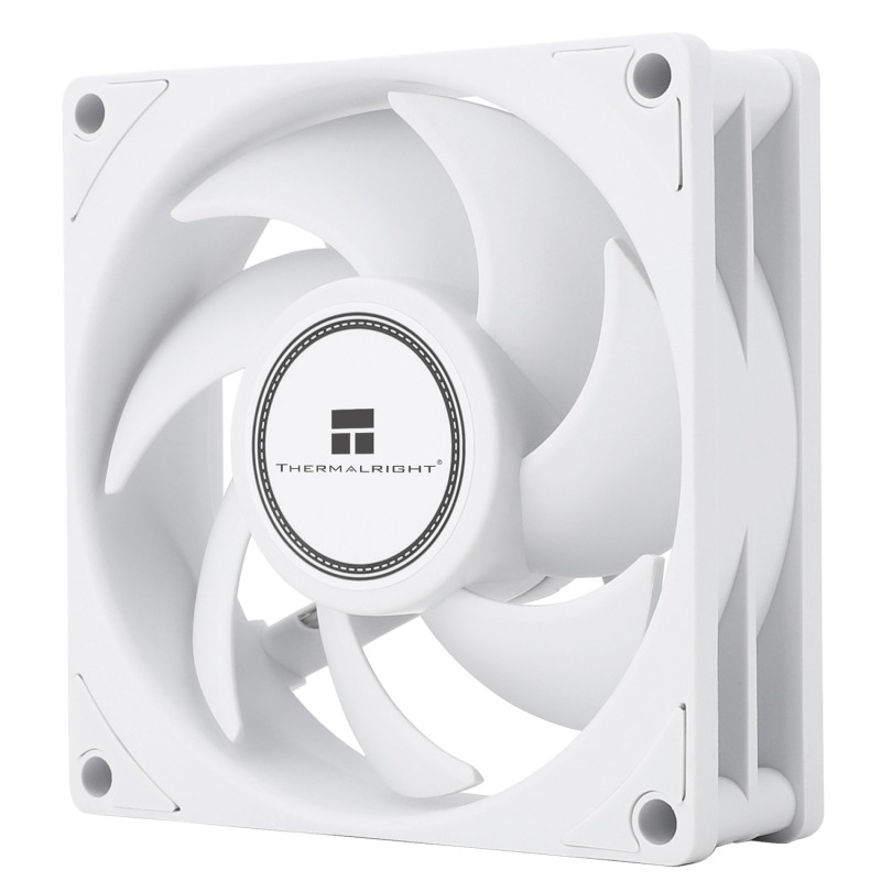Wentylator biały Thermalright TL-B8W 80x80x25 4 PIN PWM 2200 RPM 24 dBA