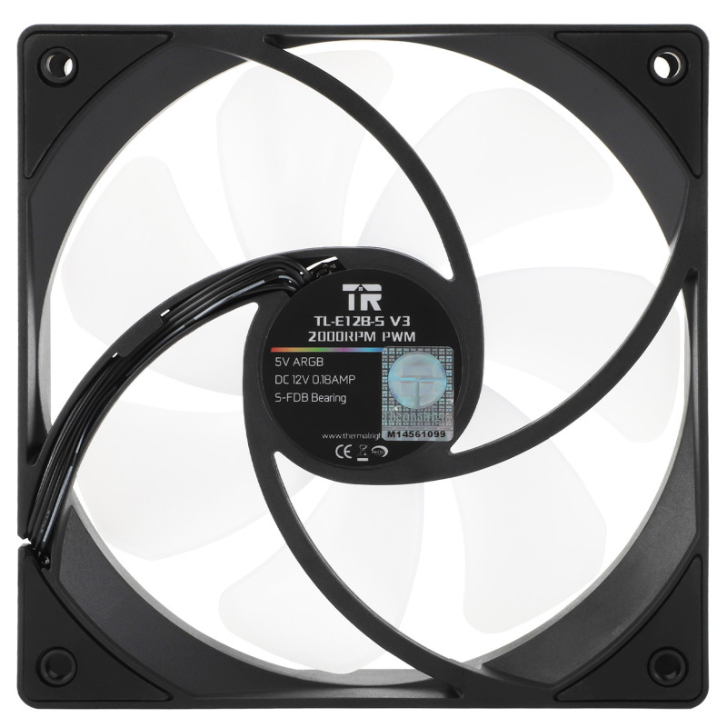 Wentylator Thermalright TL-E12B-S V3 120x120x25 ARGB 4PIN PWM 2000 RPM