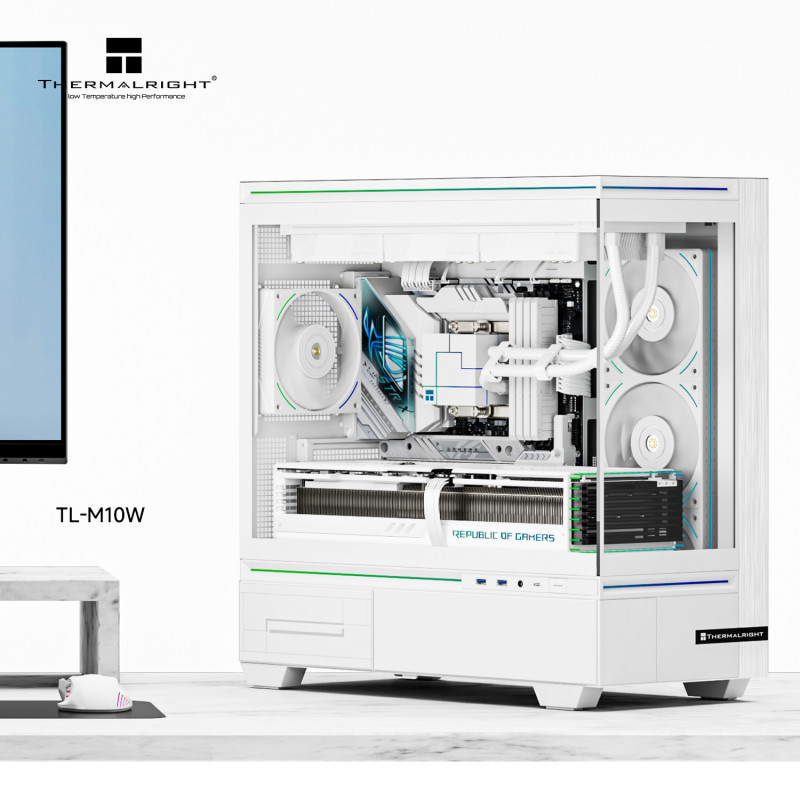 Obudowa komputerowa Thermalright TL-M10W Biała Micro ATX Midi TOWER USB 3.0