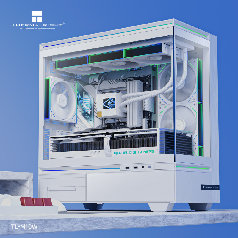 Obudowa komputerowa Thermalright TL-M10W Biała Micro ATX Midi TOWER USB 3.0