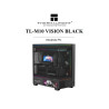 Obudowa Thermalright TL-M10 VISION Czarna Micro ATX Midi TOWER ekran 9.16