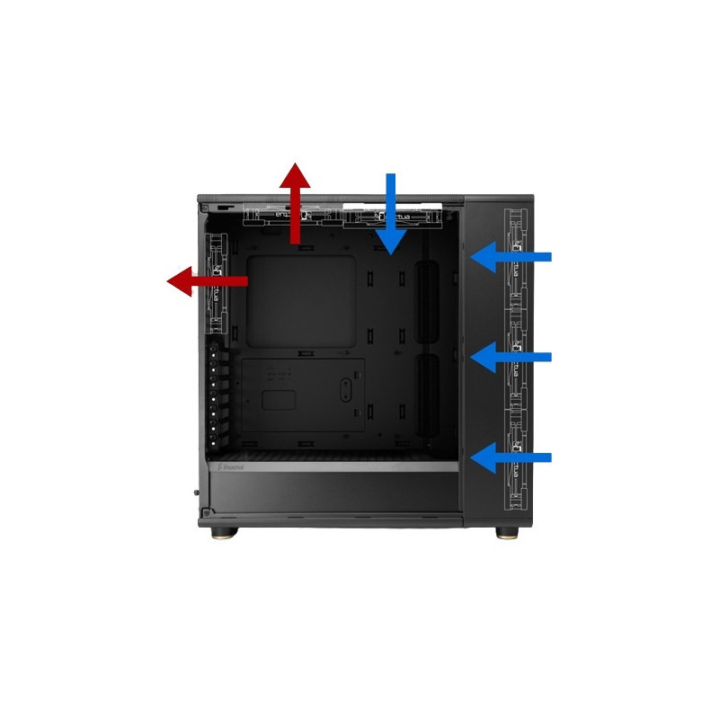 Wentylator Thermalright TL-M12W-S 124x120x25 ARGB PWM biały 1500RPM 23.2dBA