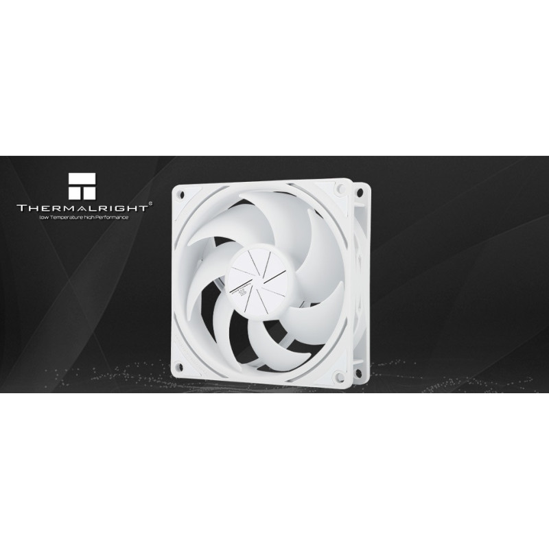Wentylator mały Thermalright biały TL-P9W 92x92x25 PWM 2200 RPM 23,85 dBA