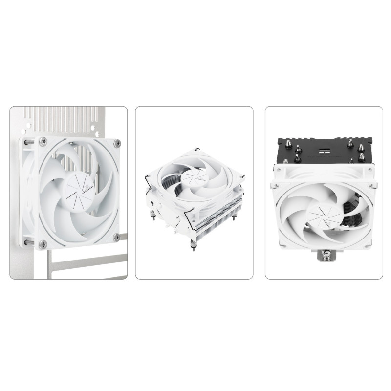 Wentylator mały Thermalright biały TL-P9W 92x92x25 PWM 2200 RPM 23,85 dBA