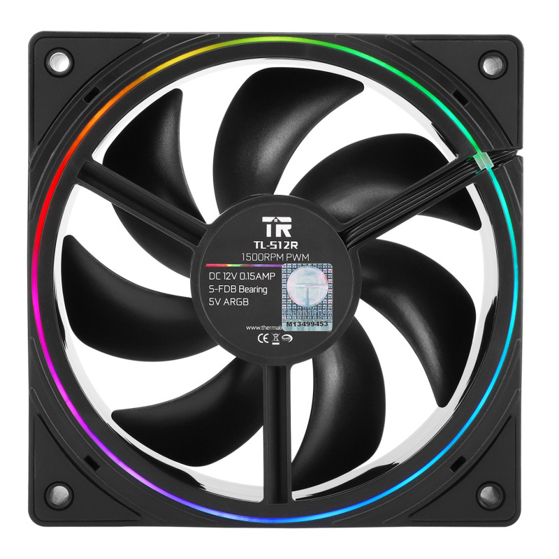 Wentylator reverse Thermalright TL-S12R 120x120x25 ARGB PWM 1500RPM BULK