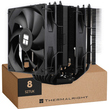 8x Chłodzenie procesora tower Thermalright Phantom Spirit 120 SE Black