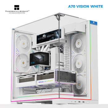 Obudowa komputerowa z wentylatorami Thermalright A70 Vision White Ful Tower