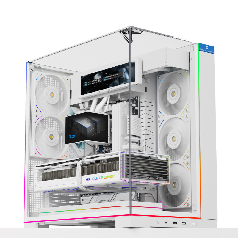 Obudowa komputerowa z wentylatorami Thermalright A70 Vision White Ful Tower
