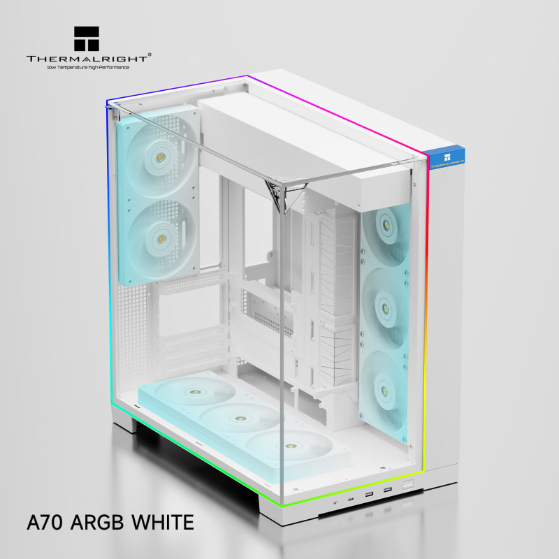 Obudowa komputerowa z wentylatorami Thermalright A70 Vision White Ful Tower